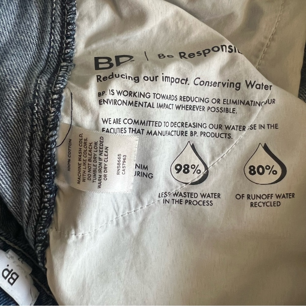 BP high waisted wide leg jeans size 27 - Picture 6 of 9